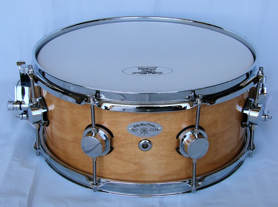 14x6 10ply Natural Maple Snare Drum